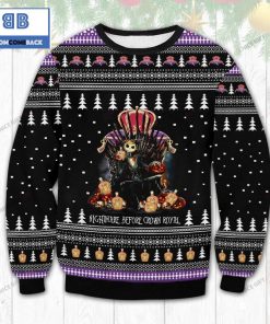 nightmare before ske crown royal whiskey christmas 3d sweater 4 znvmx