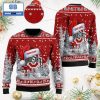 Oakland Athletics Santa Claus Hat Ho Ho Ho 3D Custom Name Ugly Christmas Sweater