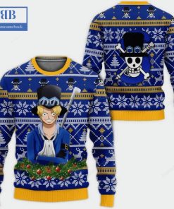 One Piece Sabo Ugly Christmas Sweater