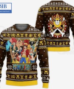 One Piece Thousand Sunny Logo Ugly Christmas Sweater