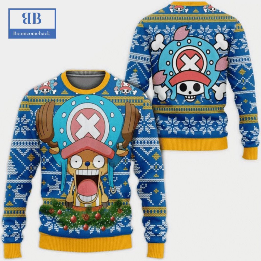 One Piece Tony Chopper Ugly Christmas Sweater