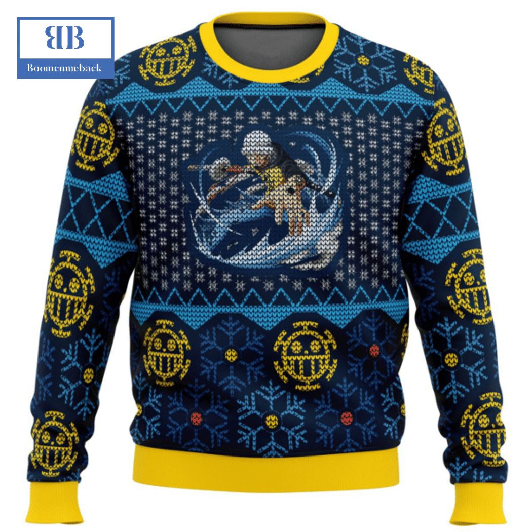 One Piece Trafalgar D. Water Law Ver 1 Ugly Christmas Sweater