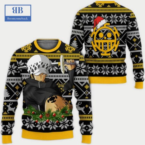 One Piece Trafalgar D. Water Law Ver 2 Ugly Christmas Sweater