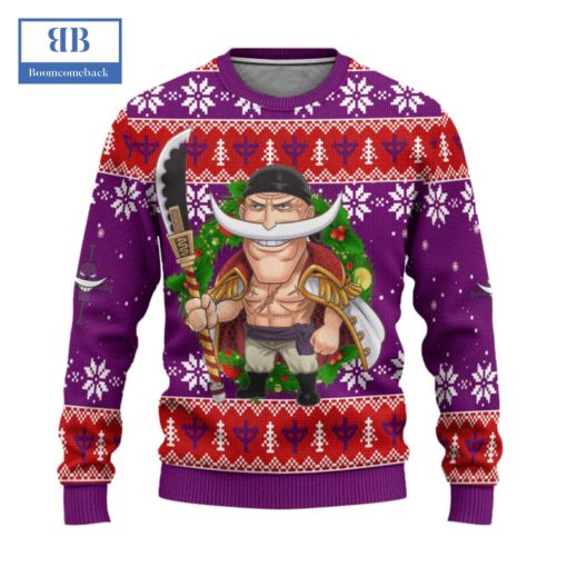 One Piece Whitebeard Chibi Ugly Christmas Sweater