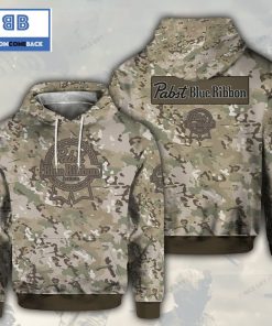 pabst blue ribbon camouflage 3d hoodie 4 WL79A