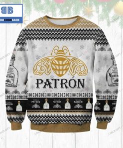 patron whiskey christmas ugly sweater 4 V8S25