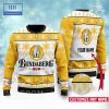 Personalized Name Busch Beer Ugly Christmas Sweater