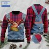 Personalized Name Fireball Ver 1 Ugly Christmas Sweater
