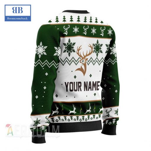 Personalized Name Glenfiddich Ugly Christmas Sweater