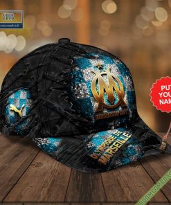 personalized olympique de marseille stained glass classic cap 3 XSeY0
