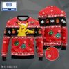 Pokemon Avengers Marvel 3D Christmas Sweater