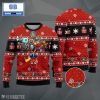 Preston North End FC The Lilywhites 3D Ugly Christmas Sweater