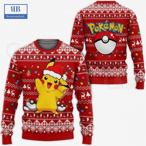 Pokemon Pikachu Ver 1 Ugly Christmas Sweater