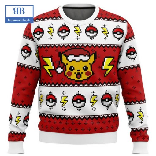 Pokemon Pikachu Ver 6 Ugly Christmas Sweater