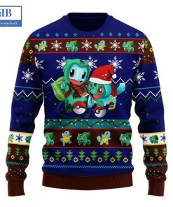 Pokemon Squirtle Bulbasaur Ugly Christmas Sweater