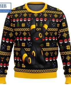 pokemon umbreon ver 2 ugly christmas sweater 3 oU2u5