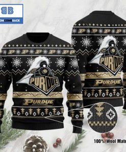 purdue boilermakers football ugly christmas sweater 2 CEZOX