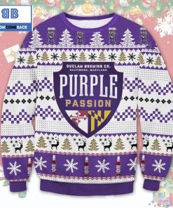 purple passion duclaw brewing ugly christmas sweater 2 D2o4O