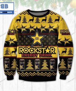rockstar energy drink beer christmas 3d sweater 2 V52be