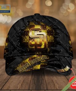 San Diego Padres Stained Glass Custom Name Classic Cap