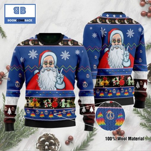 Santa Claus Ho Ho Ho 3D Ugly Christmas Sweater