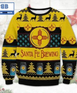 santa fe brewing 3d ugly christmas sweater 4 7Yq0p