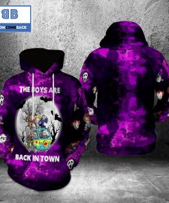 Scooby Doo The Boys Are Back In Town Halloween 3D Hoodie