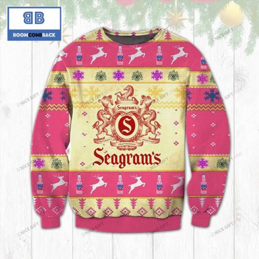 Seagram’s Beer Christmas 3D Sweater
