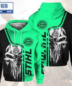 skull cthulu stihl black green 3d hoodie 2 jRlN9