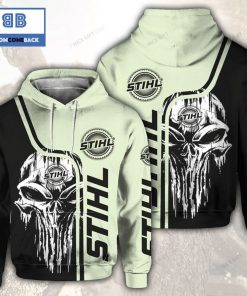 skull cthulu stihl black light green 3d hoodie 2 JXeGy