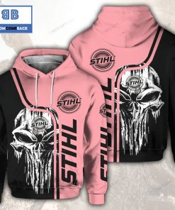 skull cthulu stihl black pink 3d hoodie 3 D1kuQ