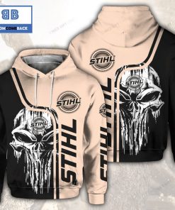 skull cthulu stihl black skin color 3d hoodie 2 pRsK2