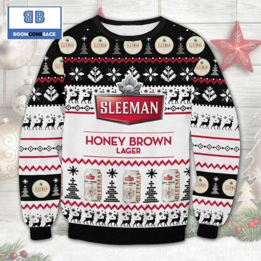 Sleeman Honey Brown Lager Ugly Christmas Sweater