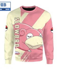 slowbro pokemon anime christmas 3d sweatshirt 2 mhN8l