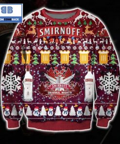 smirnoff vodka 3d ugly knitted sweater 3 xV8xy