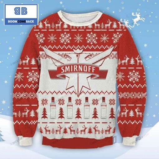 Smirnoff Vodka Christmas 3D Sweater