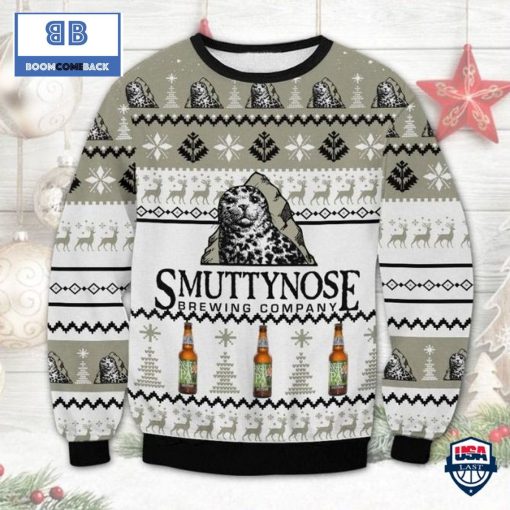 Smuttynose Brewing Company Ugly Christmas Sweater