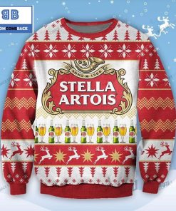 stella artois beer christmas 3d sweater 2 kIEeh