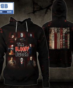 the bloody bunch horrnor halloween 3d hoodie 4 xSf7q