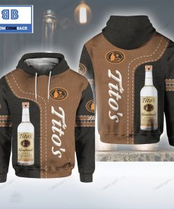 titos handmade vodka bottle 3d hoodie 3 4qULL