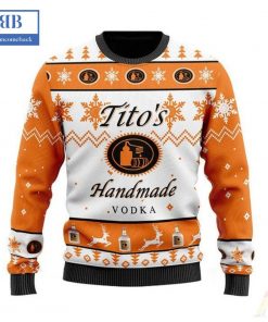 Tito’s Handmade Vodka Ver 2 Ugly Christmas Sweater
