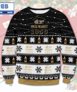 uncle nearest 1856 whiskey christmas 3d sweater 3 2nxcw