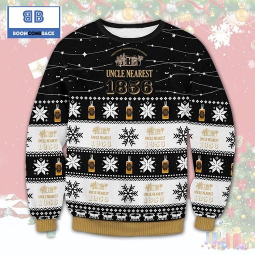 Uncle Nearest 1865 Ugly Christmas Sweater