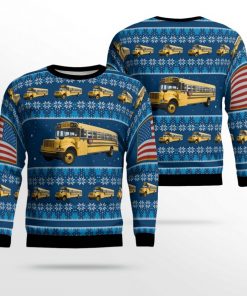 us school bus driver ugly christmas sweater 2 t8Opt