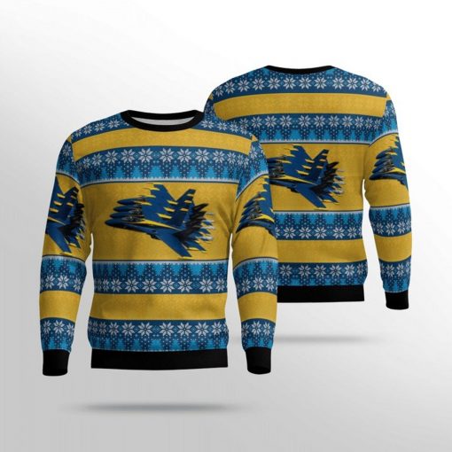 Usn Blue Angels Ugly Christmas Sweater
