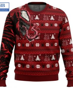 Venom Red Ugly Christmas Sweater