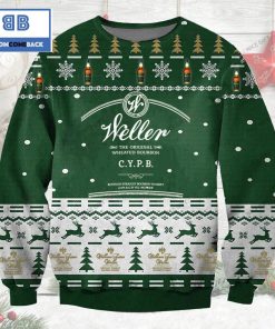 Weller Whiskey Christmas 3D Sweater