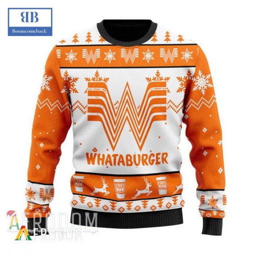 Whataburger Ugly Christmas Sweater
