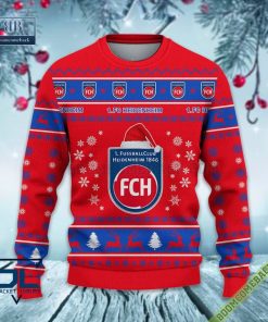 1. FC Heidenheim Ugly Christmas Sweater 2 Bundesliga Xmas Jumper