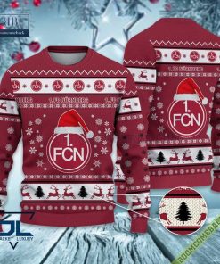 1. FC Nürnberg Ugly Christmas Sweater 2 Bundesliga Xmas Jumper